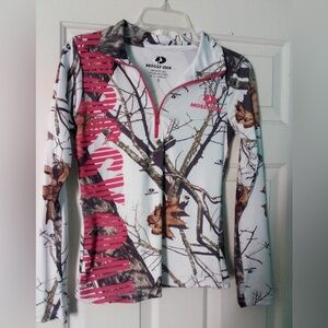 Mossy oak camo white size S